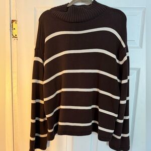 GAP Brown Mock Neck Sweater